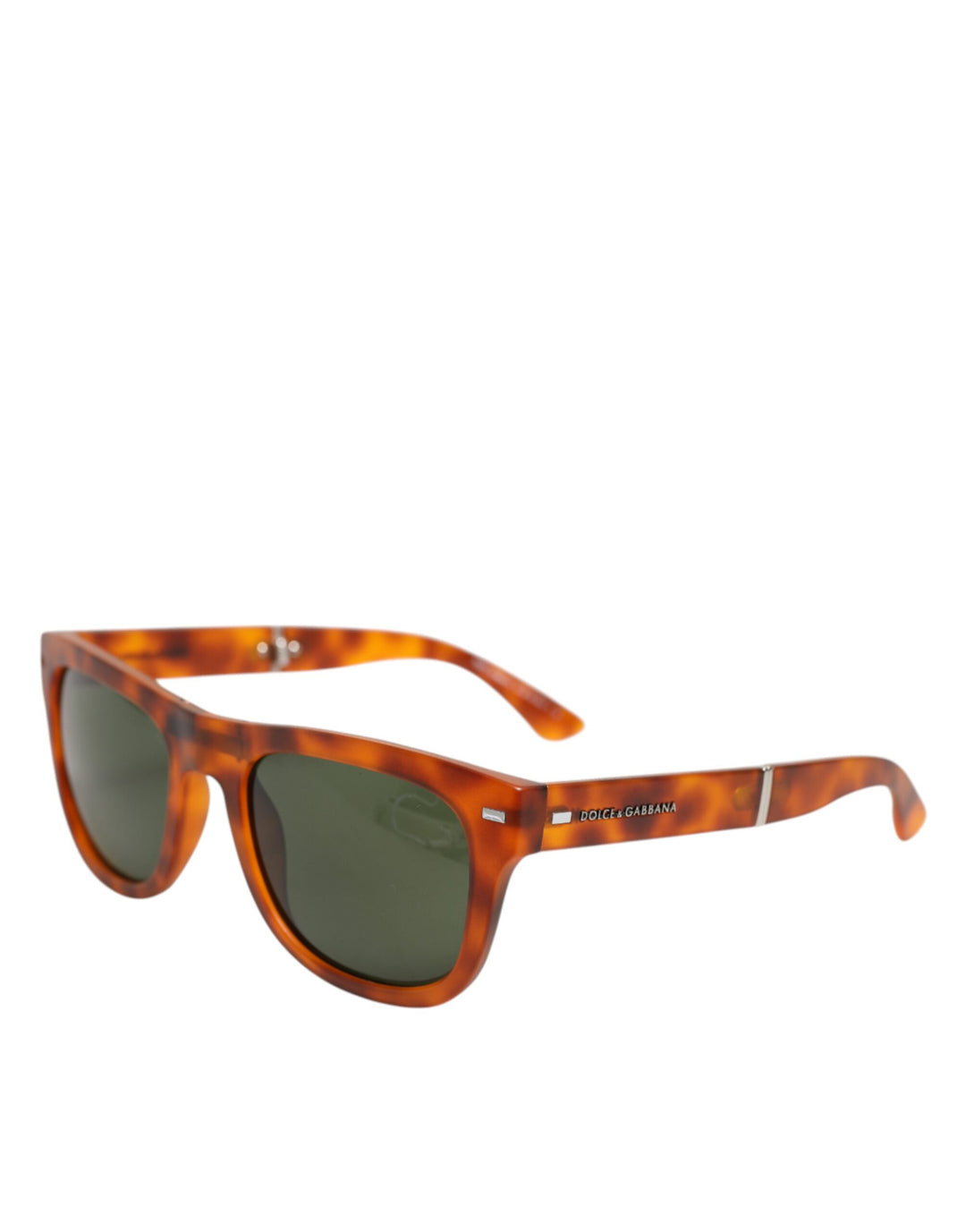 Dolce &amp; Gabbana DG6089 Havana Full Rim Round Lenses Foldable Sunglasses