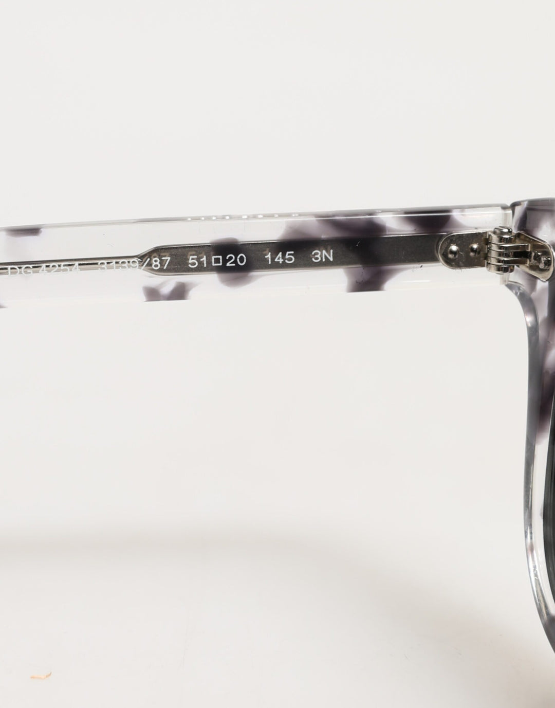 Dolce &amp; Gabbana DG4254 Havana Clear Black Tinted Lenses Sunglasses