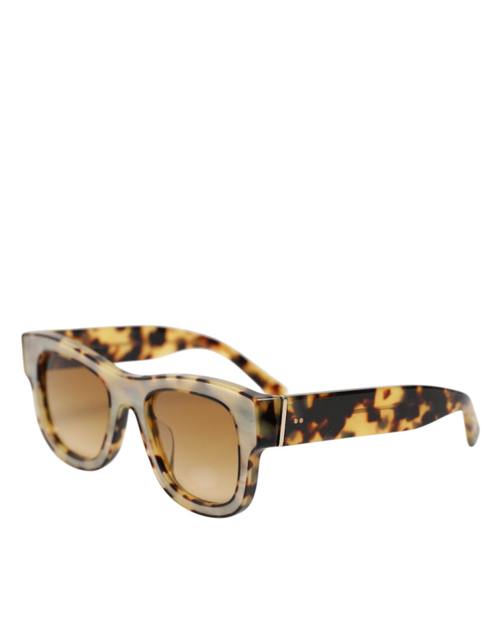 Dolce &amp; Gabbana DG4379F White Tortoiseshell Gradient Acetate Shades Sunglasses