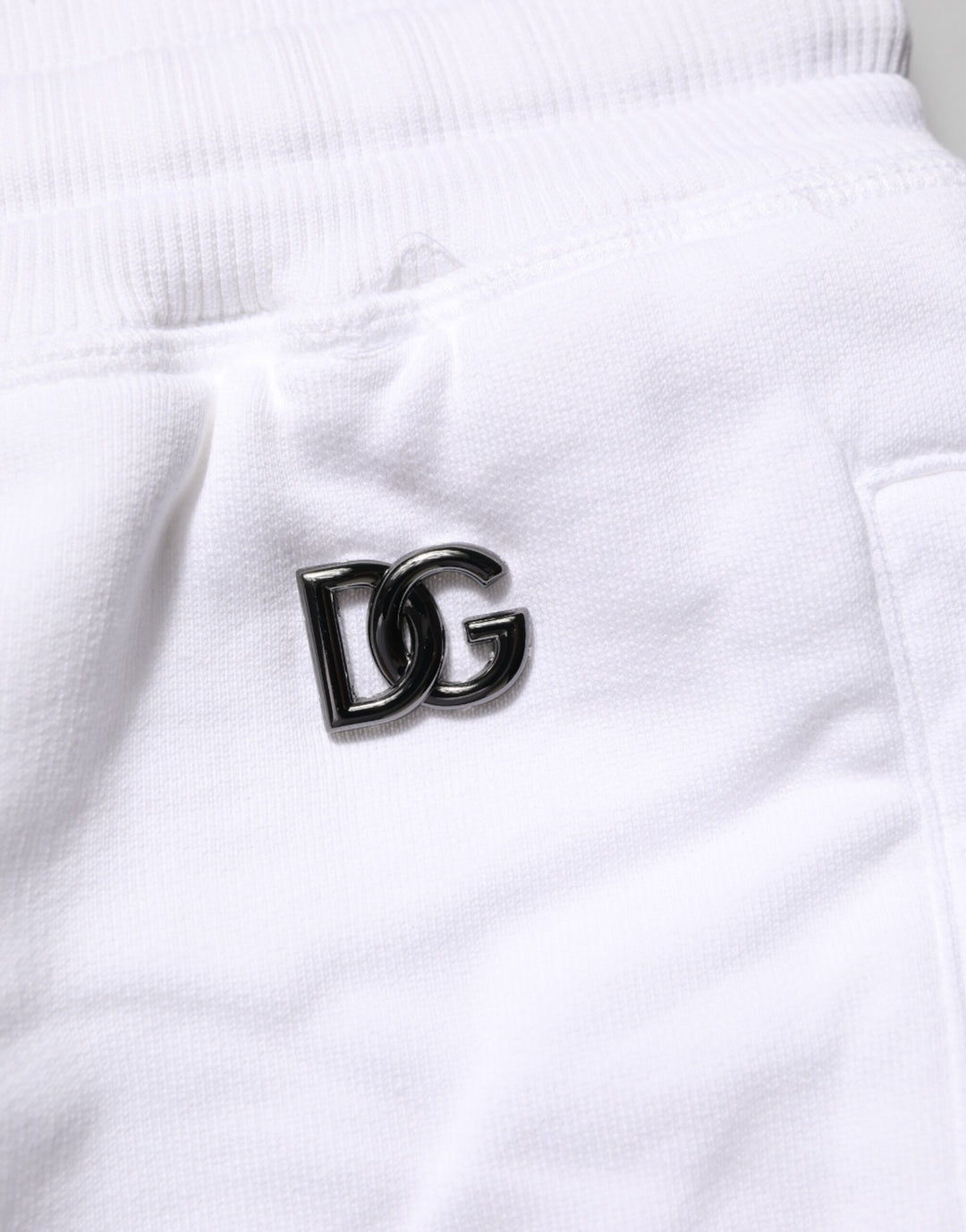 Dolce &amp; Gabbana White Distressed Cotton Men Bermuda Shorts