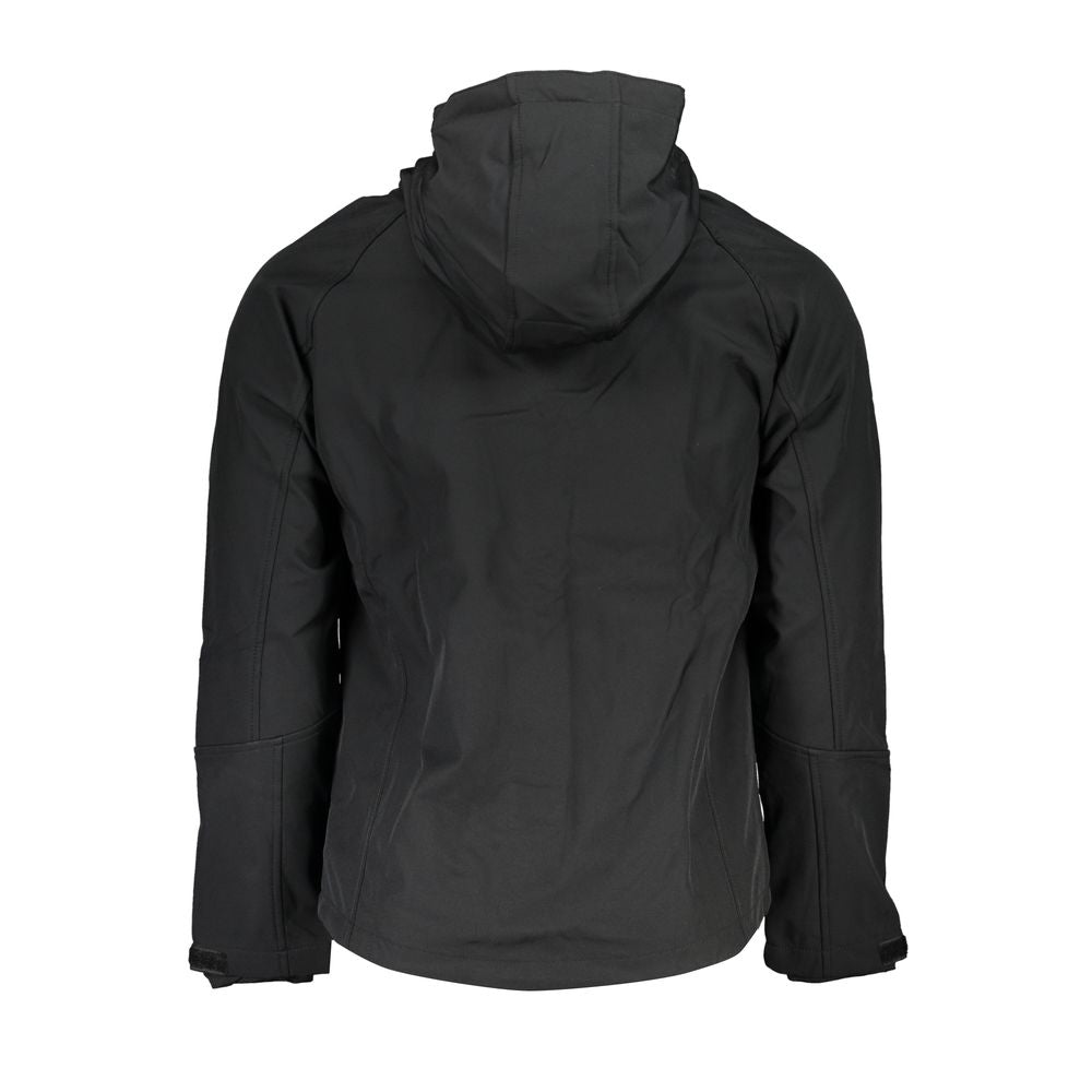 Gianmarco Venturi Black Polyester Shell Jacket
