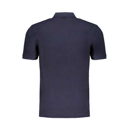 Gianmarco Venturi Blu Cotton Men Polo