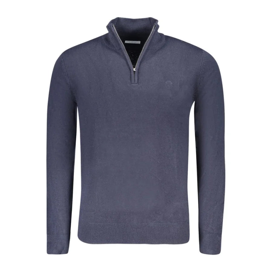 North Sails Blue Acrylic Men Sweater