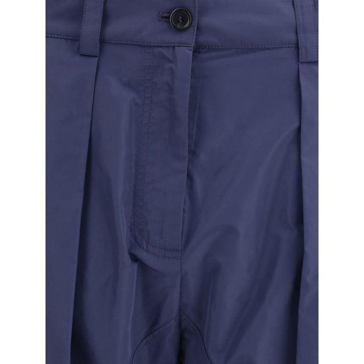PINKO Blue Polyester Casual Pants