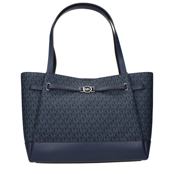 Michael Kors - Blue Fabric Shoulder Bag