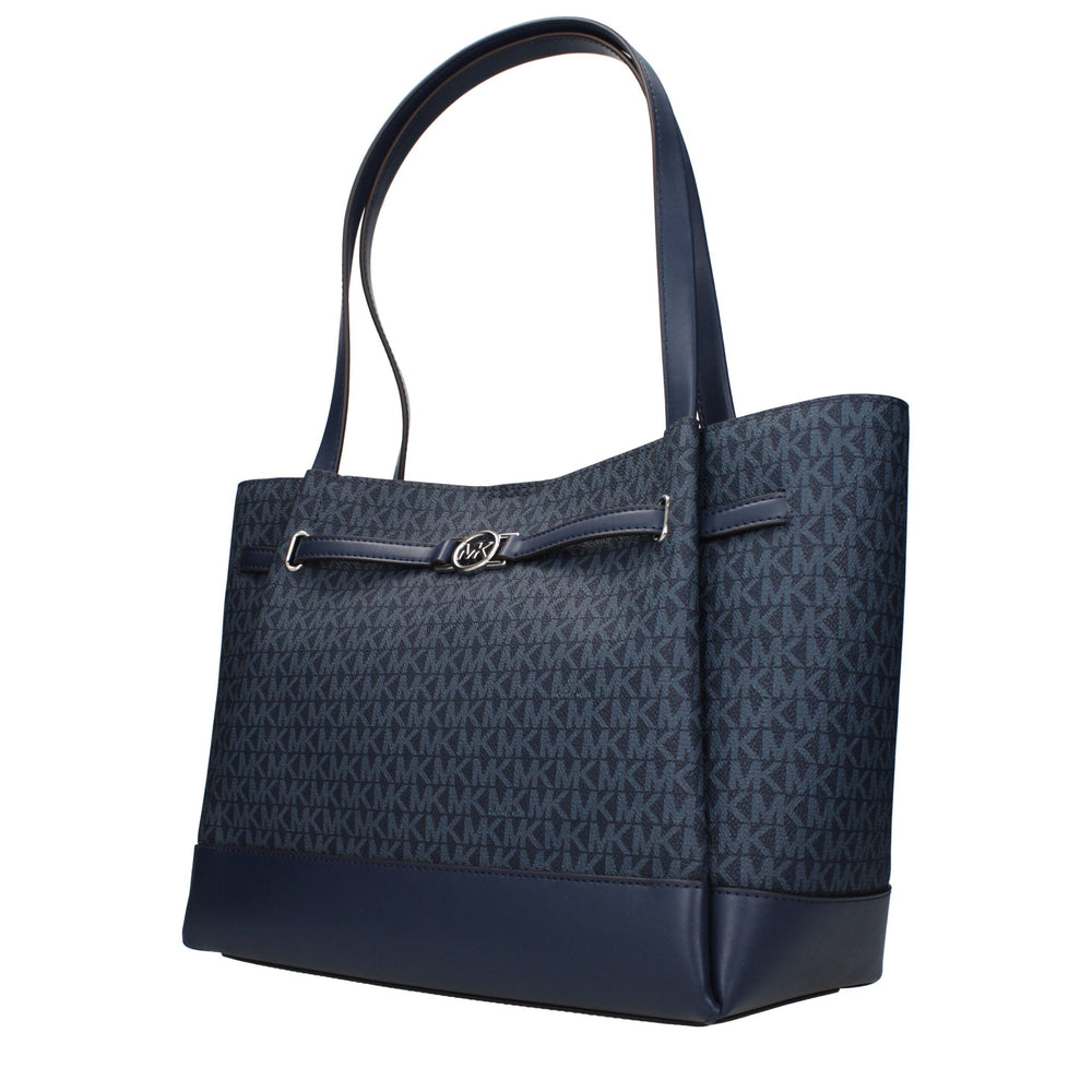 Michael Kors - Blue Fabric Shoulder Bag