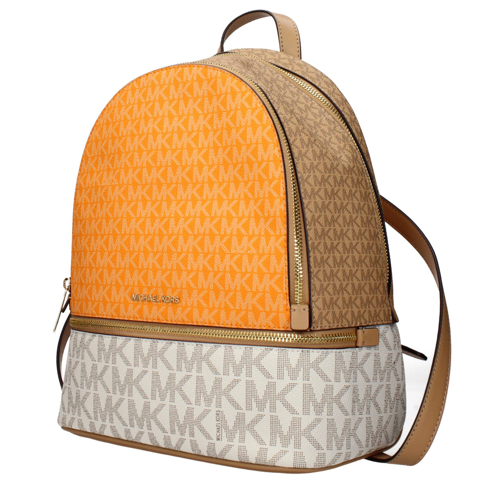 Michael Kors - Beige Fabric Backpack
