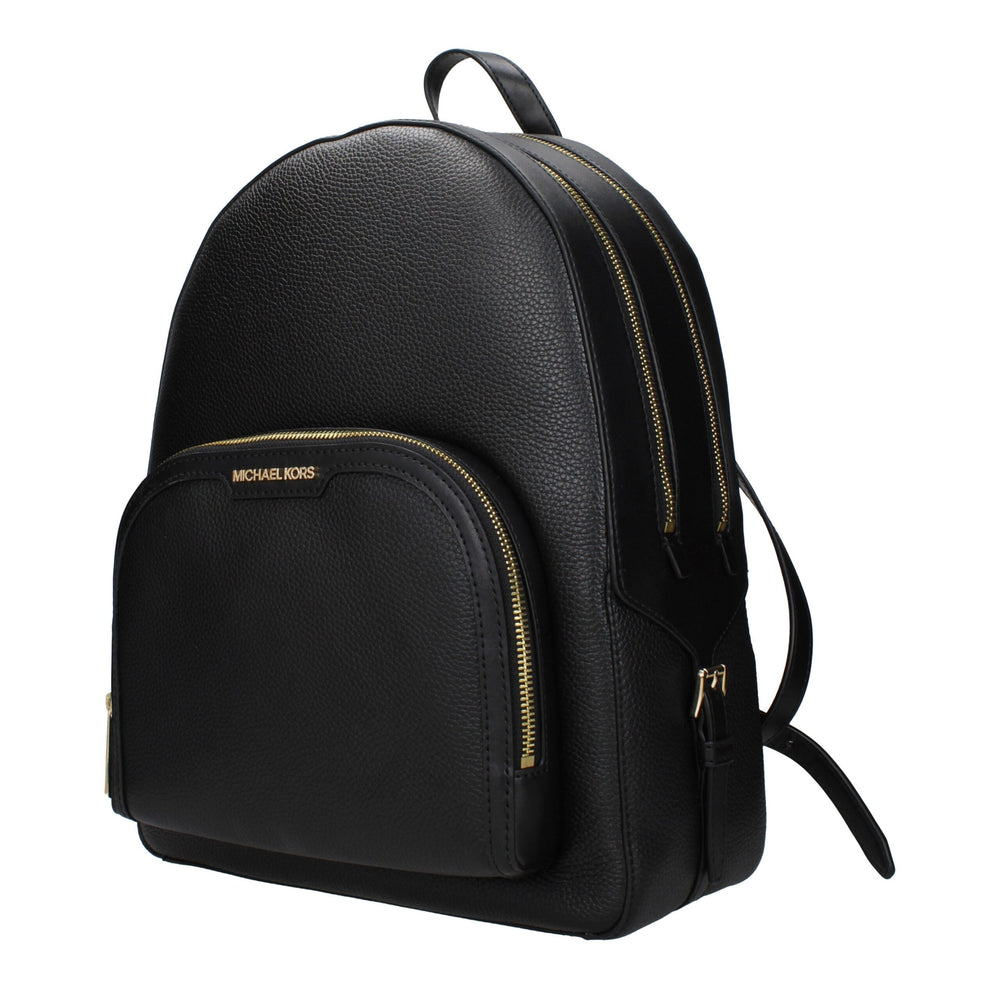 Michael Kors - Black Leather Backpack