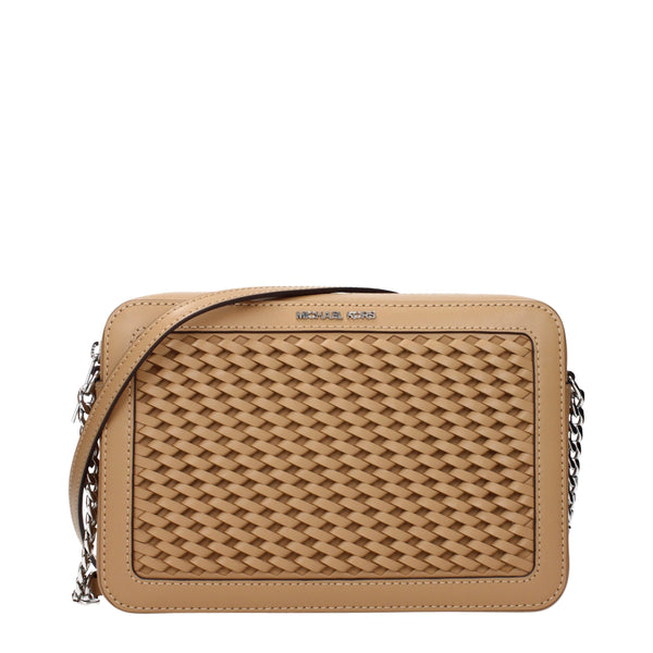 Michael Kors - Brown Leather Crossbody Bag