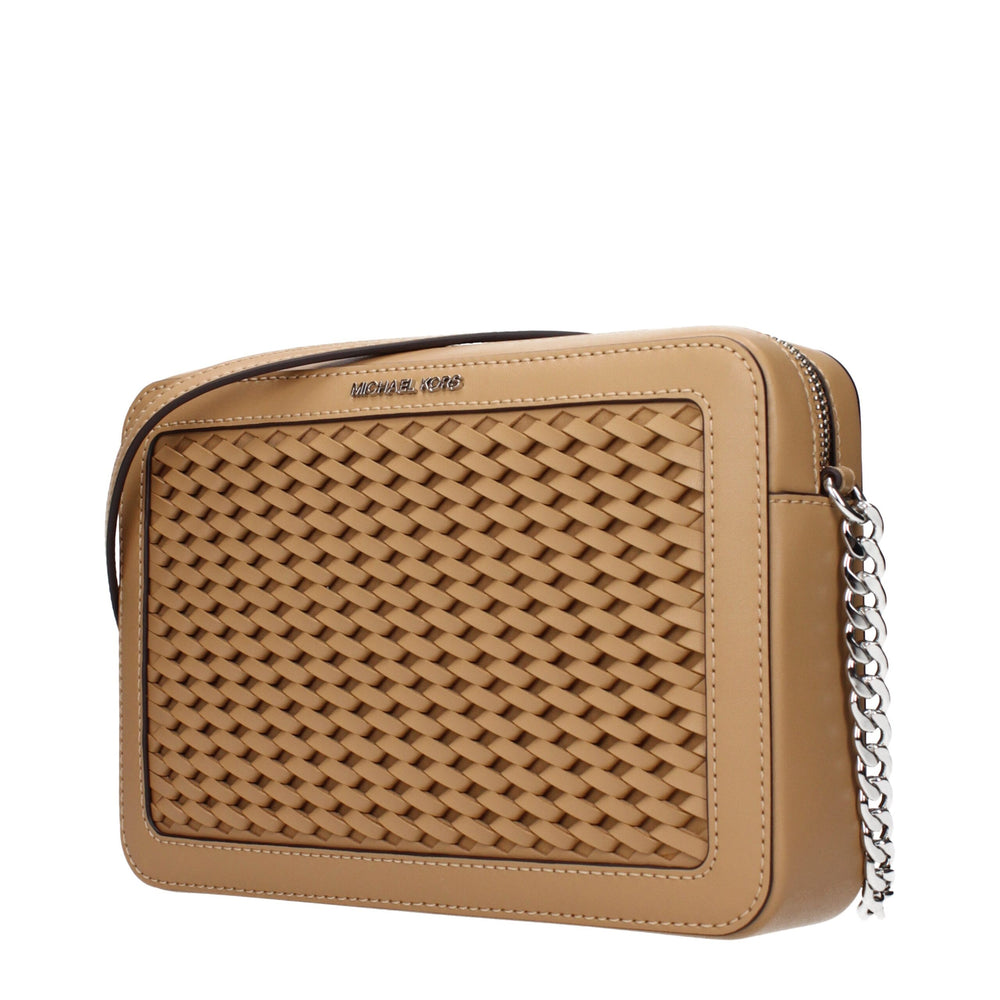 Michael Kors - Brown Leather Crossbody Bag