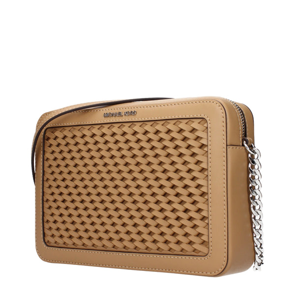 Michael Kors - Brown Leather Crossbody Bag
