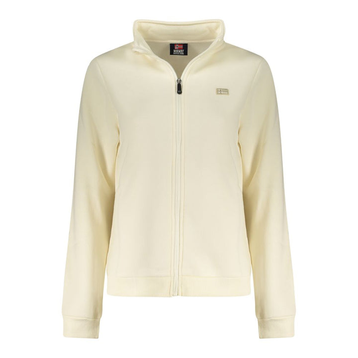 Norway 1963 White Cotton Women Sweatshirt