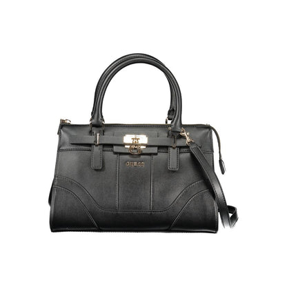 Guess Jeans Black Polyurethane Women Handbag