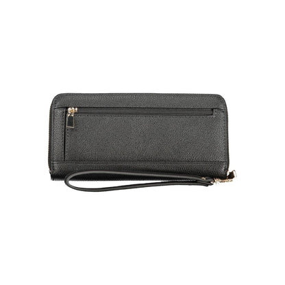 Guess Jeans Nero Poliuretano Women Wallet
