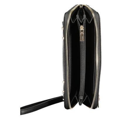Guess Jeans Nero Poliuretano Women Wallet