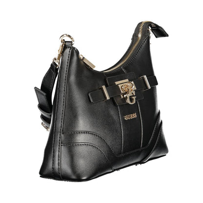 Guess Jeans Black Polyurethane Women Handbag
