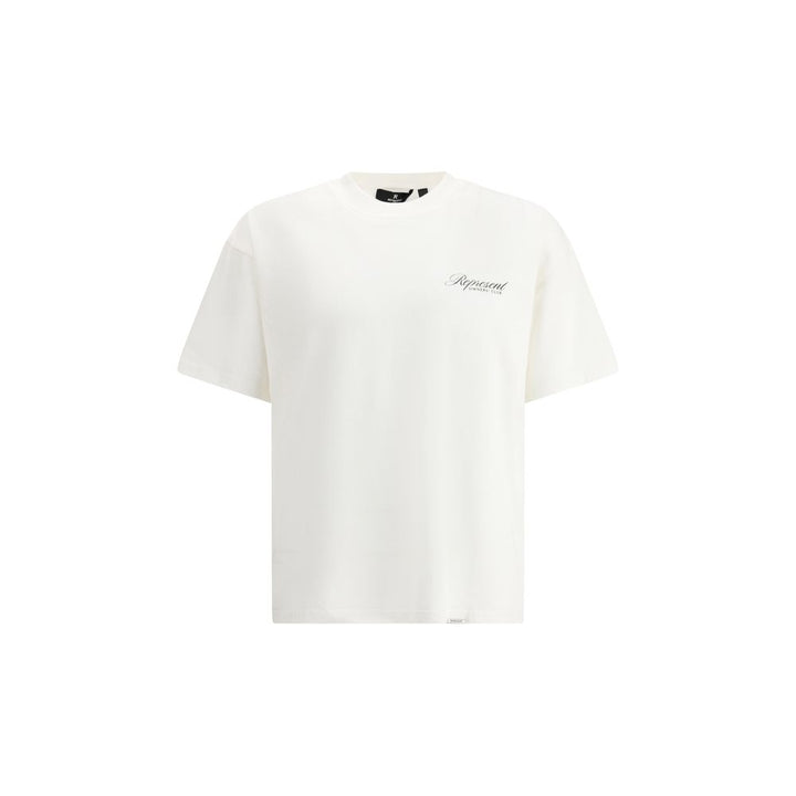 Represent White Cotton Sweatshirt