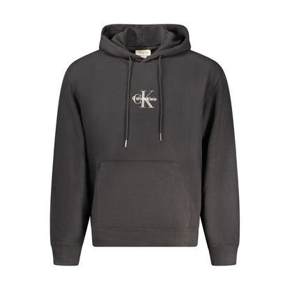 Calvin Klein Nero Cotton Mens Hoodie