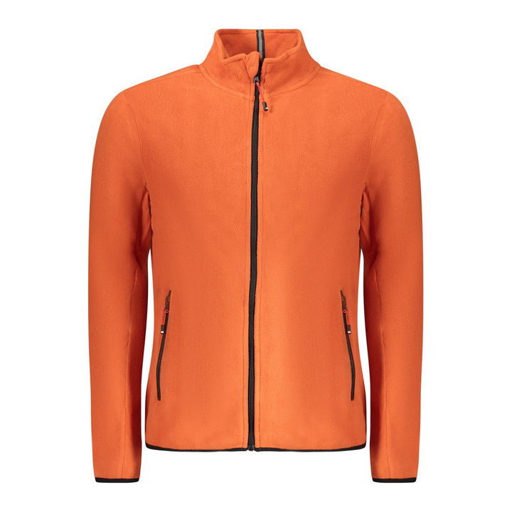 Norway 1963 Arancione Polyester Mens Sweatshirt