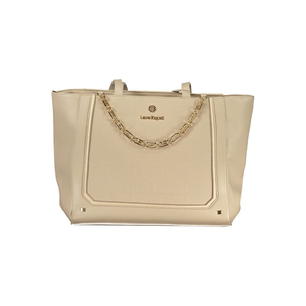 Laura Biagiotti - Beige PVC Women Handbag
