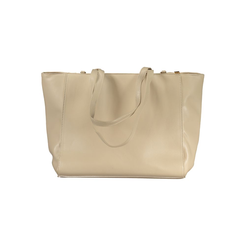Laura Biagiotti - Beige PVC Women Handbag