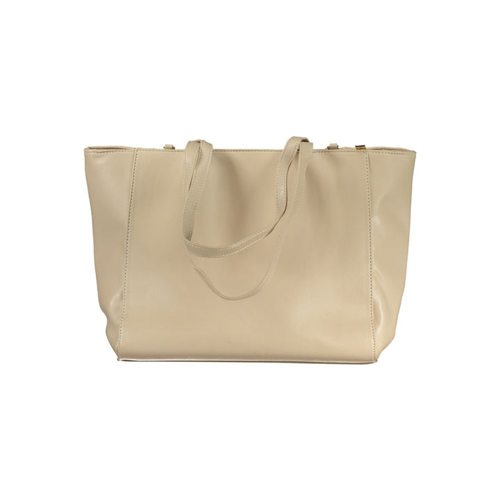 Laura Biagiotti - Beige PVC Women Handbag