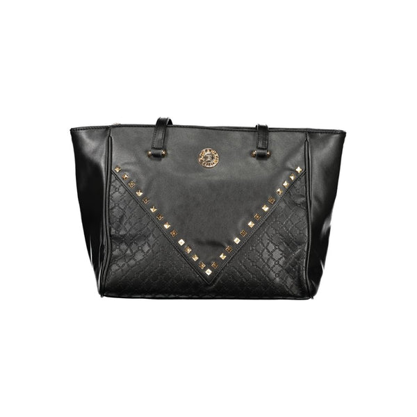 Laura Biagiotti - Black PVC Women Handbag