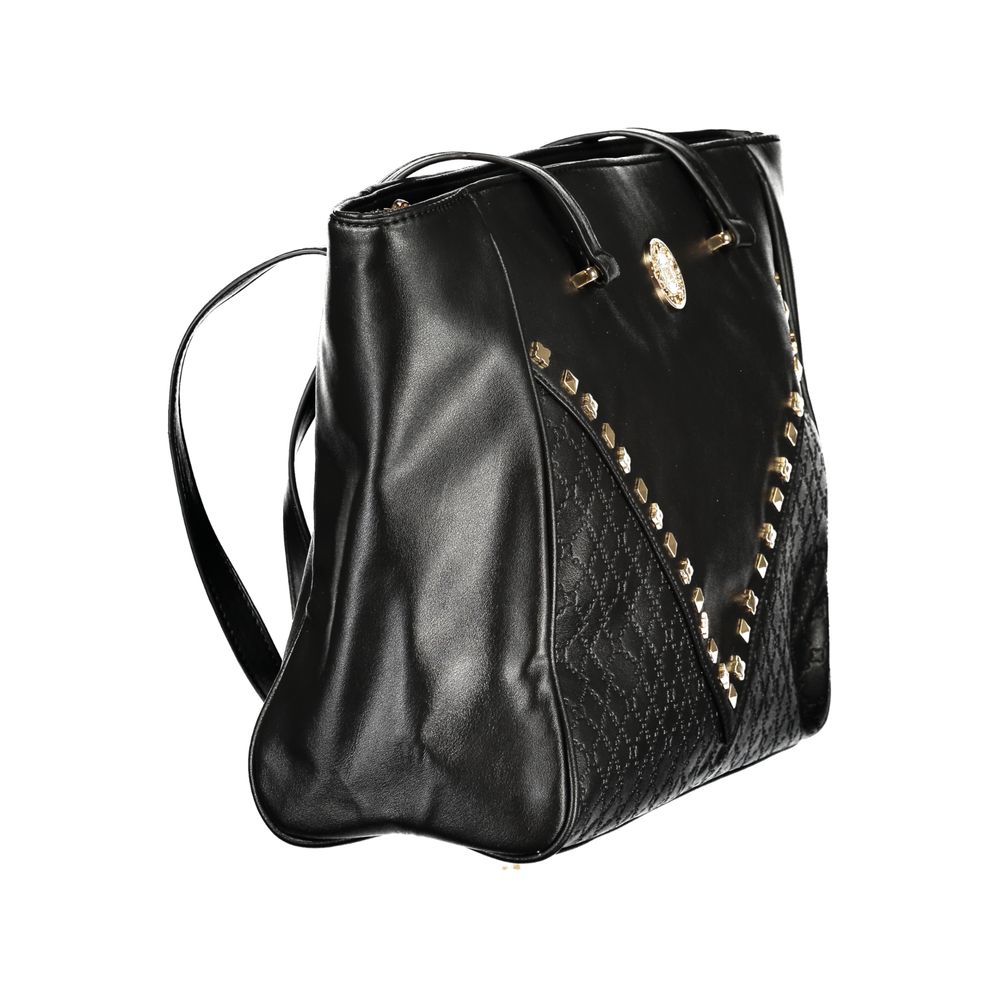 Laura Biagiotti - Black PVC Women Handbag