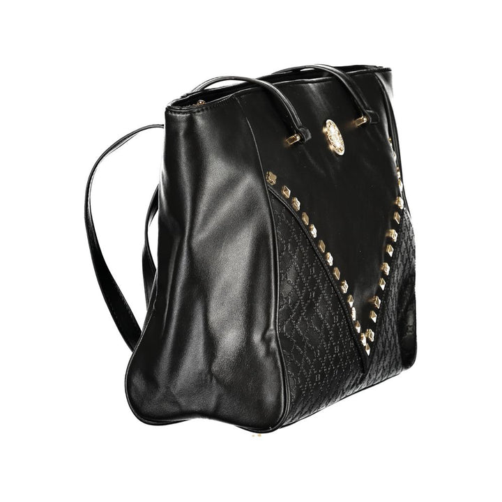 Laura Biagiotti - Black PVC Women Handbag
