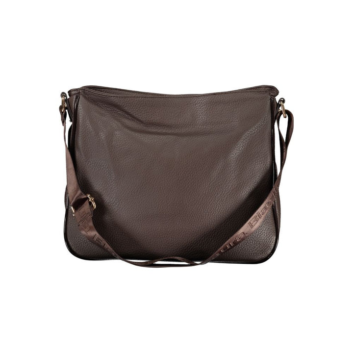 Laura Biagiotti Marrone PVC Women Handbag