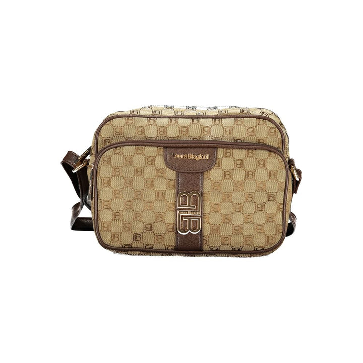 Laura Biagiotti - Beige Polyester Women’s Shoulder Bag