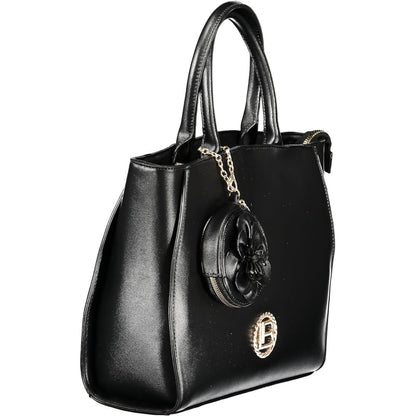 Laura Biagiotti Nero PVC Women Handbag