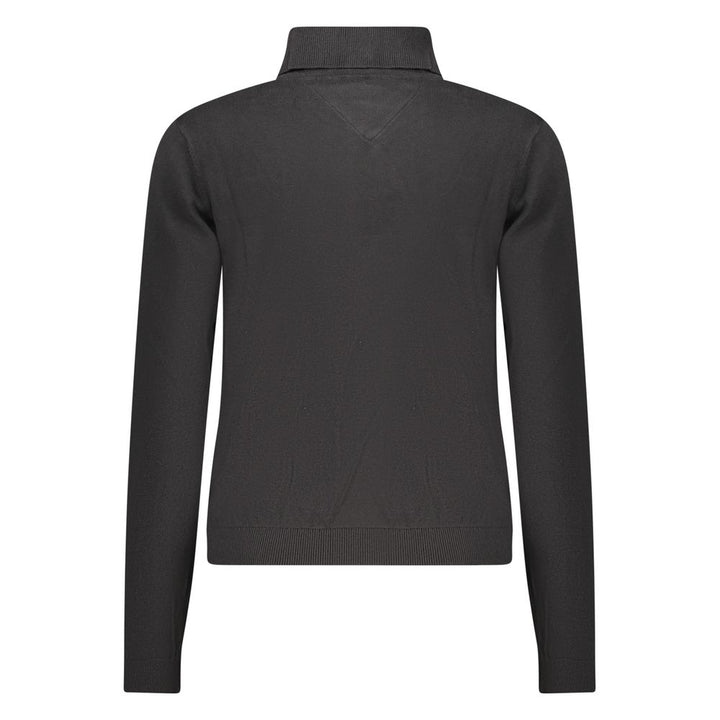 Tommy Hilfiger Black Cotton Women Sweater