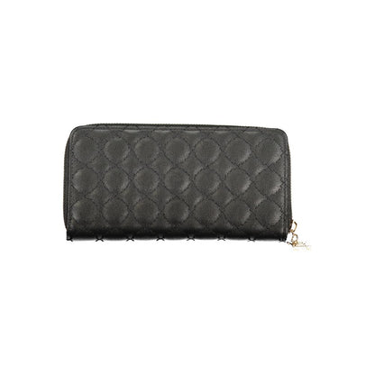 Laura Biagiotti Black Polyurethane Women Wallet