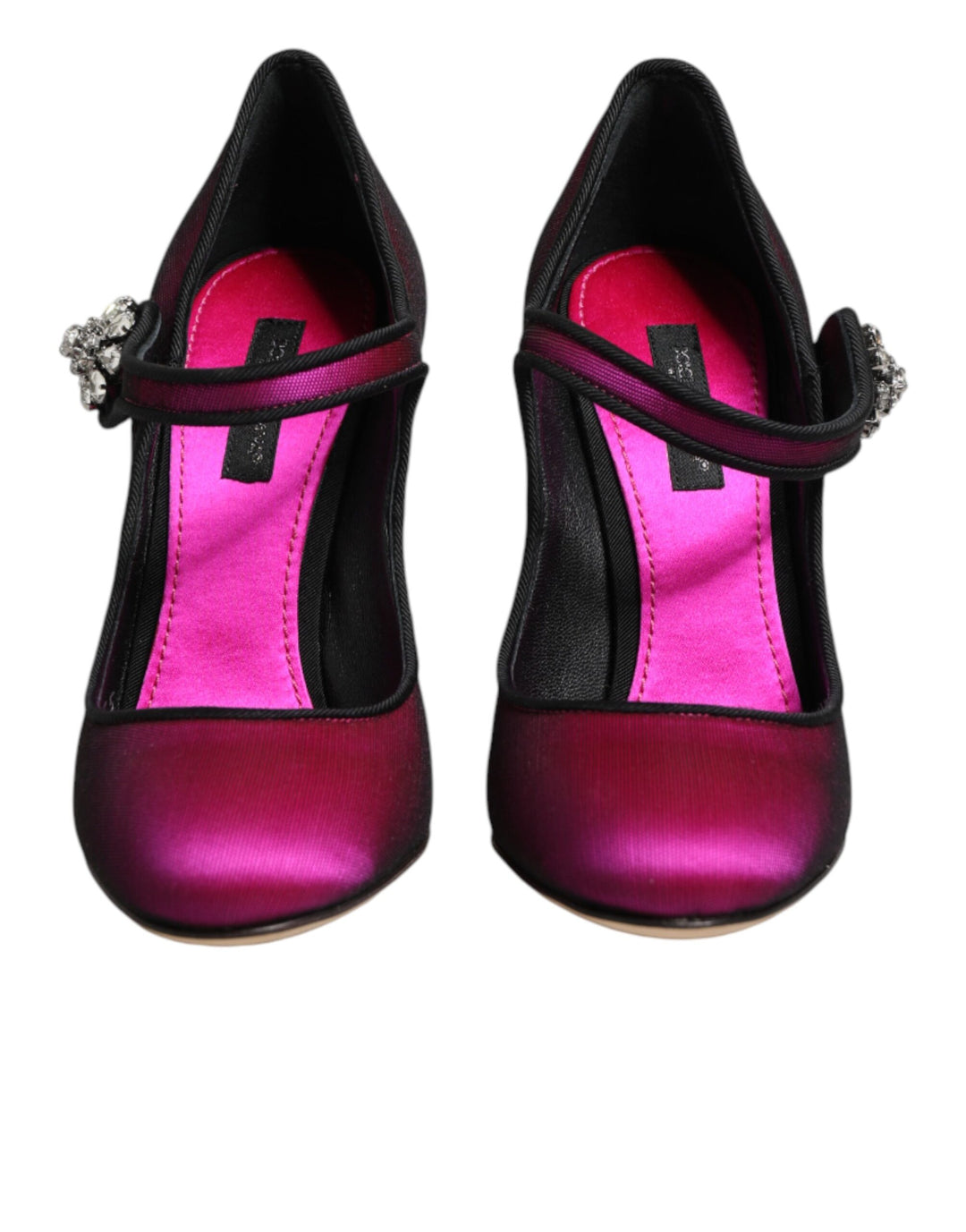 Dolce &amp; Gabbana Pink Embellished High Heels Pumps Shoes