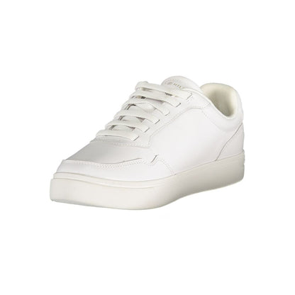 Tommy Hilfiger White Leather Women Sneaker