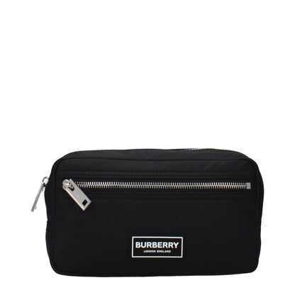 Burberry Black Nylon Clutch Bag
