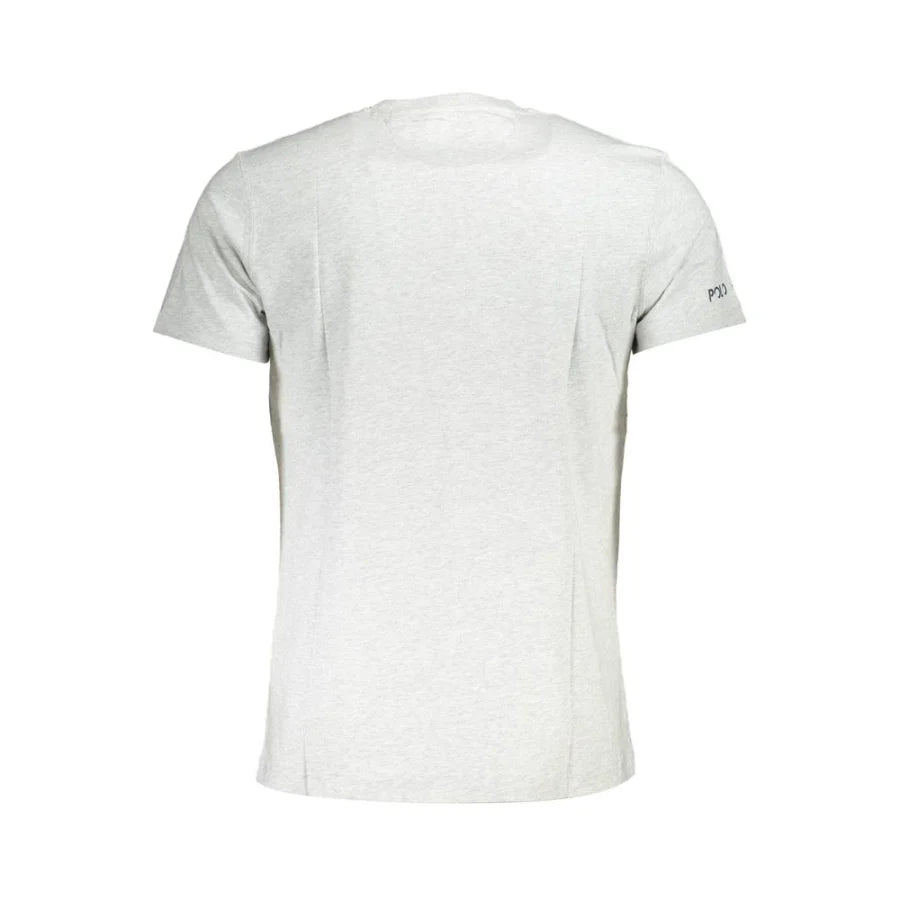 La Martina Grigio Cotton Men T-Shirt
