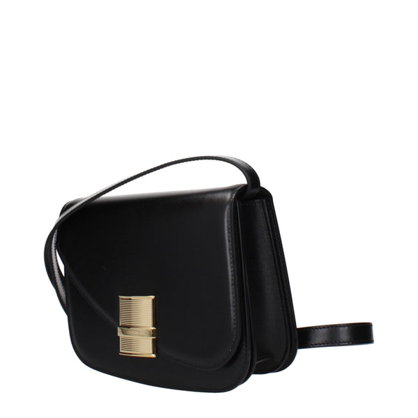 Salvatore Ferragamo - Black Leather Crossbody Bag