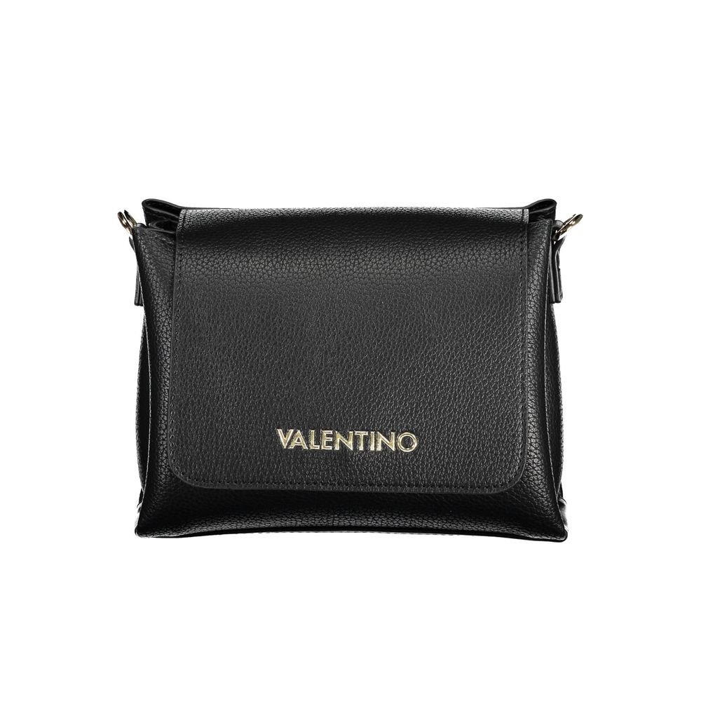 Mario Valentino Black Polyurethane Women Handbag