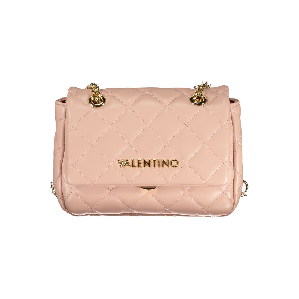 Mario Valentino Rosa Polyurethane Women Shoulder Bag
