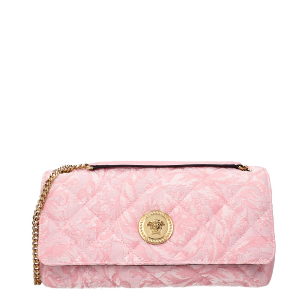 Versace - Pink Fabric Shoulder Bag