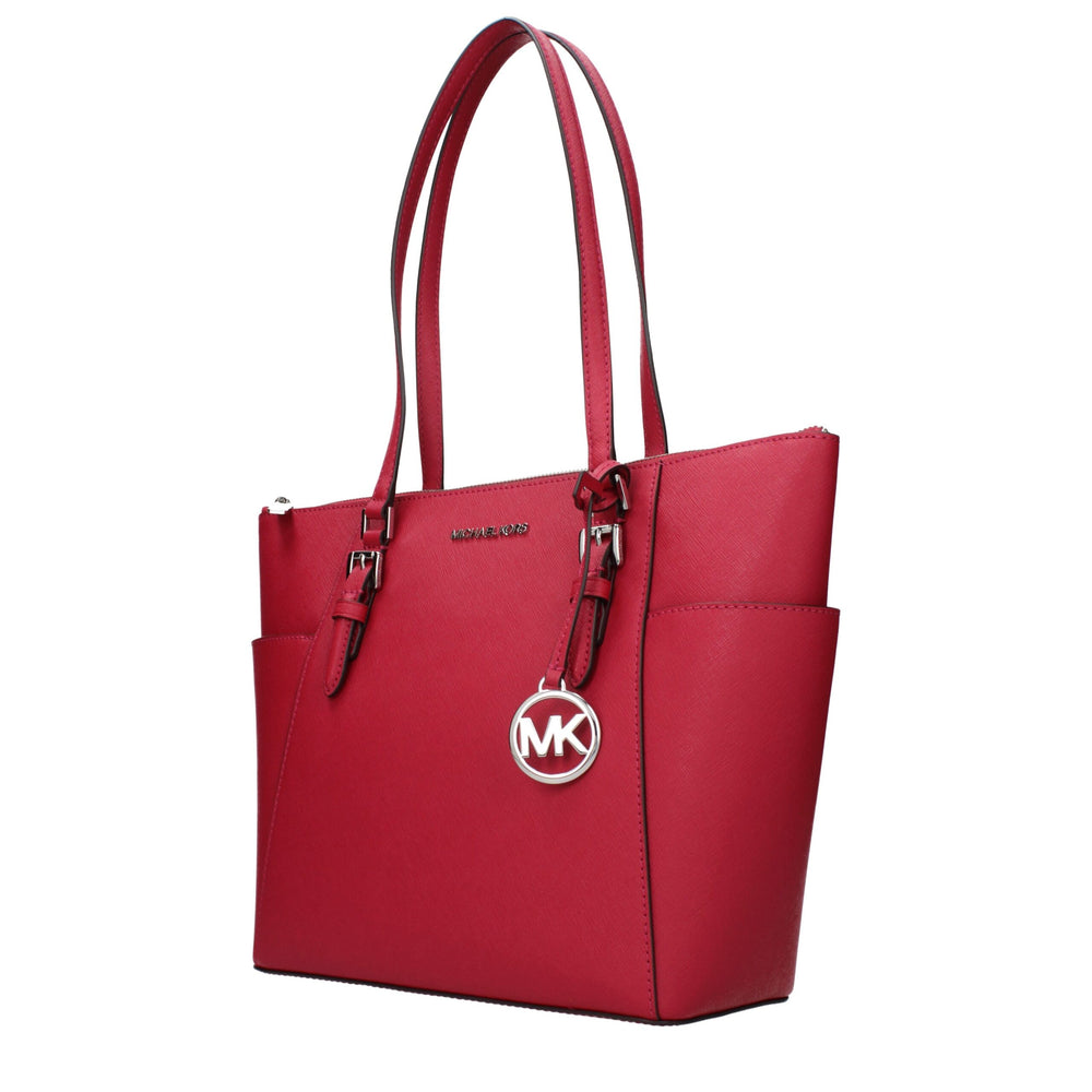 Michael Kors - Red Leather Shoulder Bag