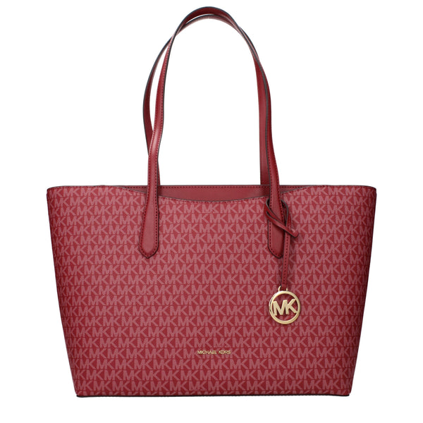 Michael Kors - Red Fabric Shoulder Bag