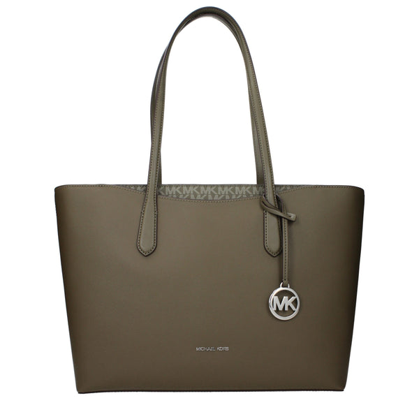 Michael Kors - Green Fabric Shoulder Bag