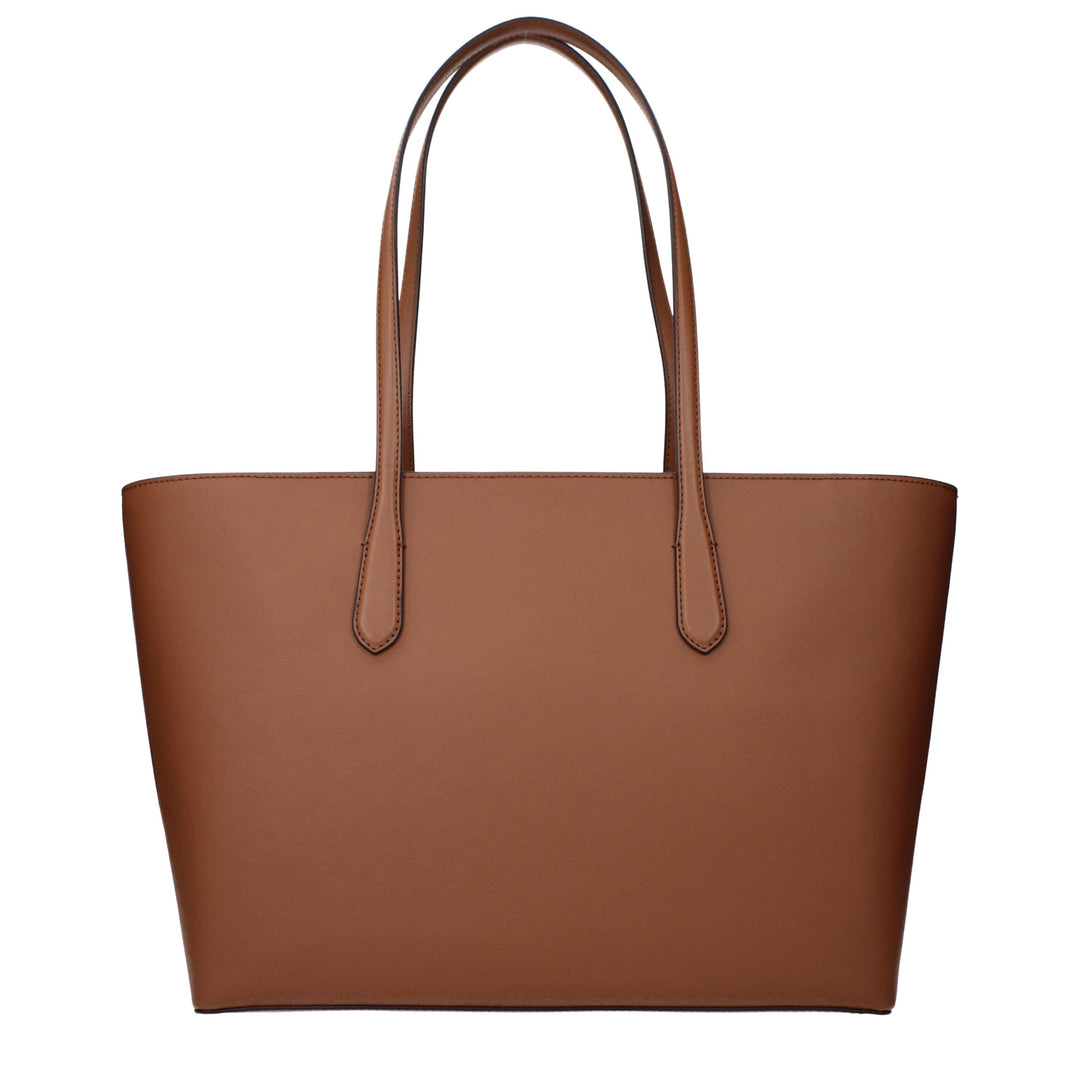 Michael Kors Brown Leather Shoulder Bag