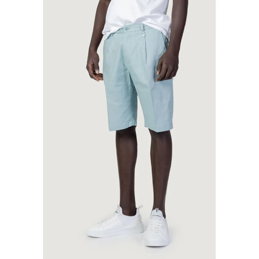 Antony Morato Bicolor Cotton Bermuda Shorts