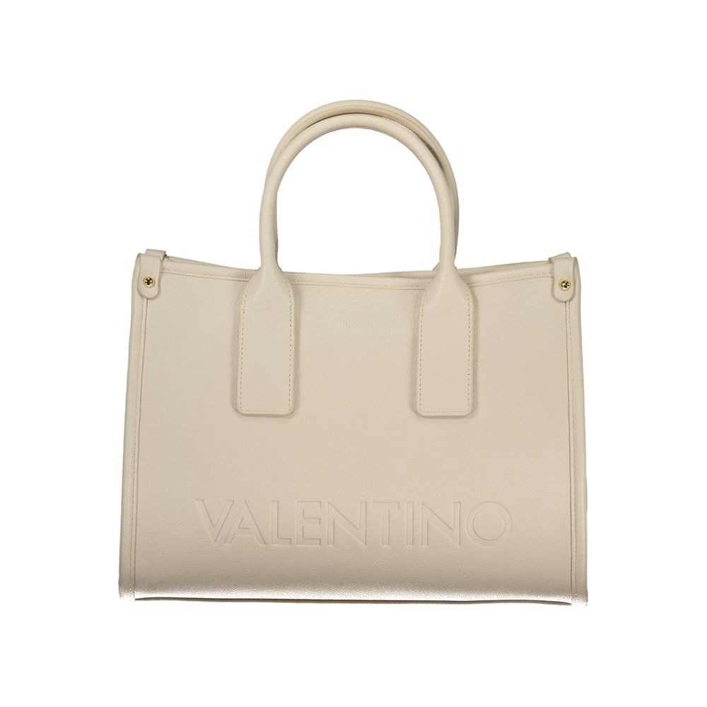 Mario Valentino - Beige Polyurethane Women’s Bag