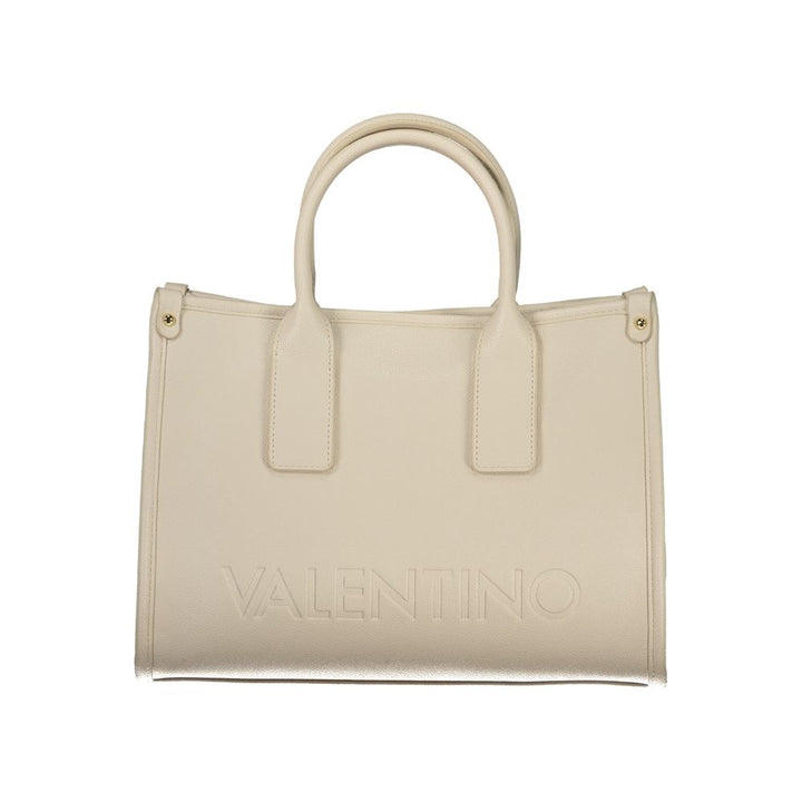 Mario Valentino - Beige Polyurethane Women’s Bag
