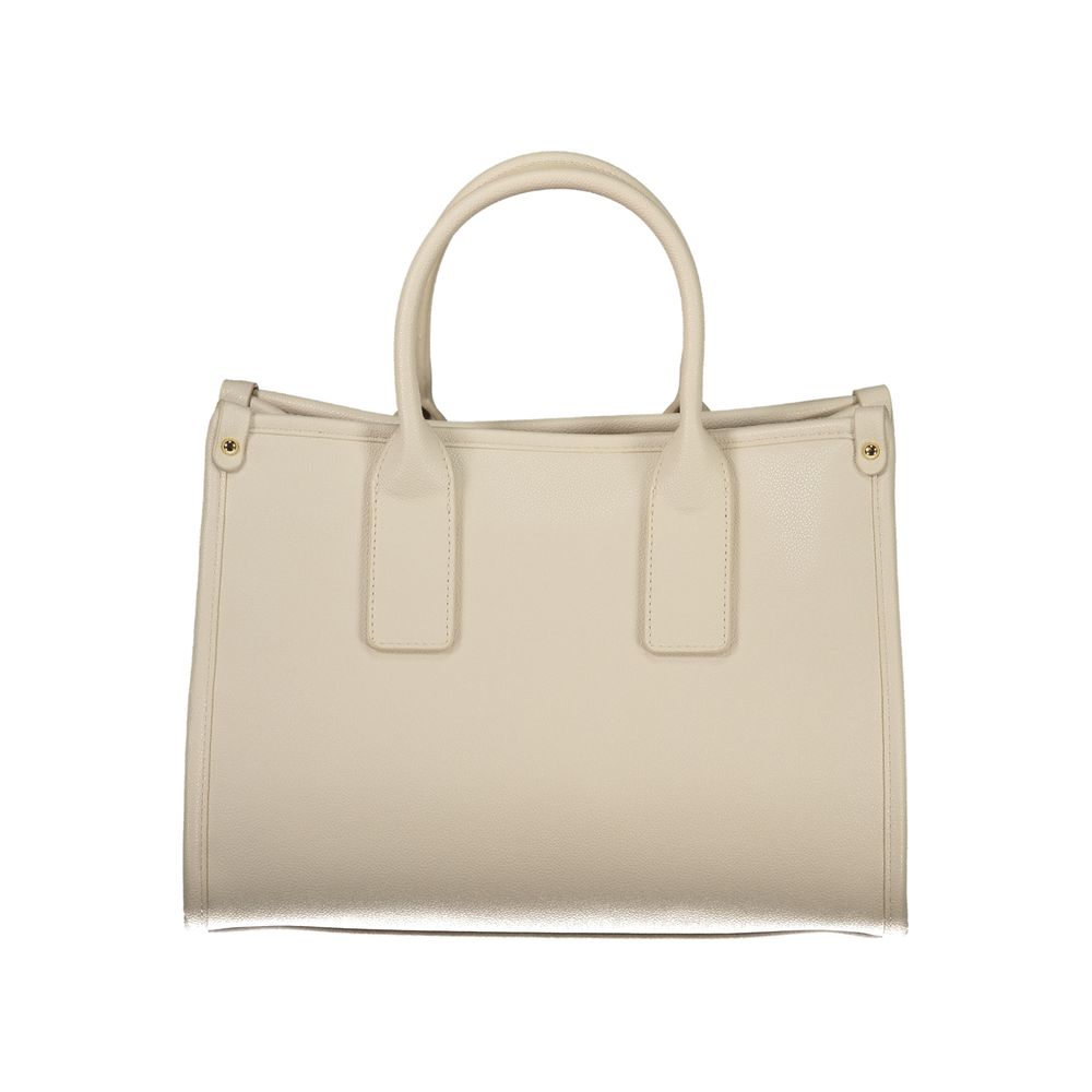 Mario Valentino - Beige Polyurethane Women’s Bag